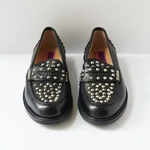 80s - SUSAN BENNIS - WARREN EDWARDS - Shoes - Men\'s - 10.5 - BLK Leather - Studs Susan Bennis - Warren Edwards | Shoes | 8s Susan Bennis  main image 2